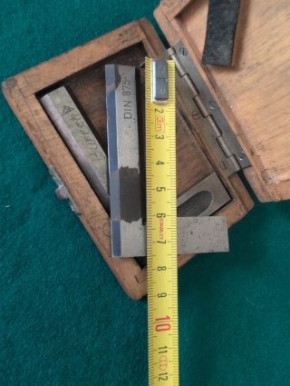 Lote 2 Escuadras Precisión DIN 875