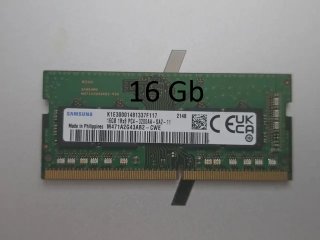 Memória Samsung 16GB DDR4 3200AA SODIMM