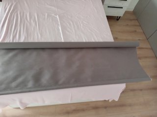 Estor enrollable gris-Marron
