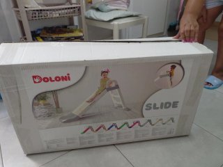 Tobogán infantil  Doloni rosa y morado