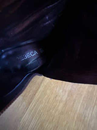 Botas Rebeca Sanver Piel Marrón Talla 36