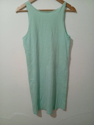 Vestido H&M turquesa