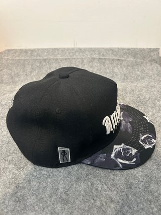 Gorra Amsterdam Flores Negra