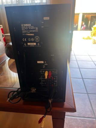 Receptor AV Yamaha RX-V396RDS Negro