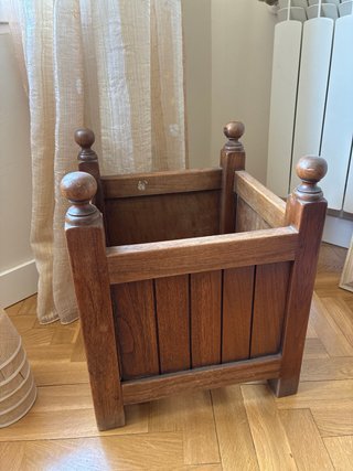Caja decorativa de madera