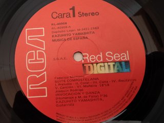 Kazuhito Yamashita Música de España LP RCA
