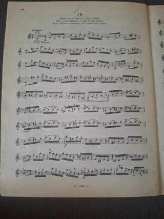 Estudios para violín Alberto Curci Op. 24