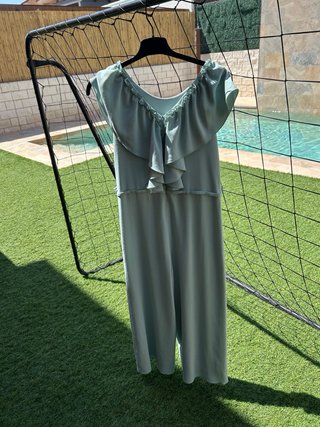 Mono ceremonia niña verde talla 12
