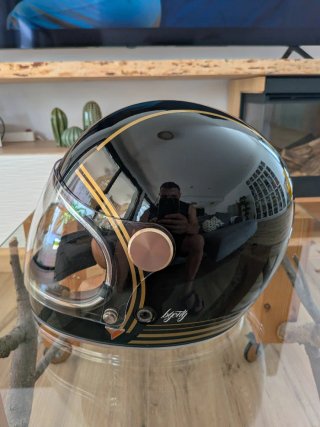 Casco By City Gold/Black Talla S