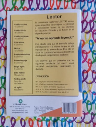 NUEVO !!! CUADERNILLO PRÁCTICAS DE LECTURA