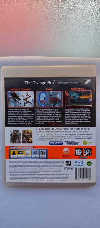 The Orange Box PS3 PAL España – Completo Perfecto