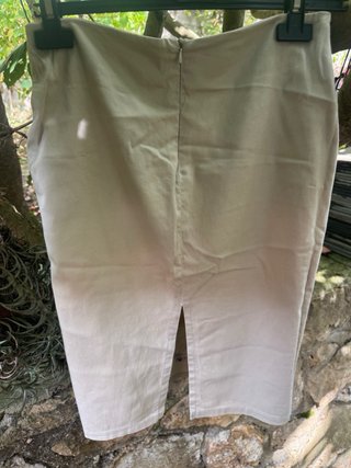 Traje Rinascimiento Chaqueta y Falda Beige