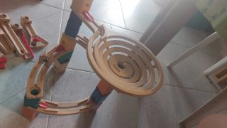 Circuito canicas Hape Quadrilla Roundabout