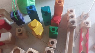 Circuito canicas Hape Quadrilla Roundabout