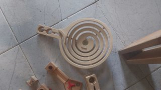 Circuito canicas Hape Quadrilla Roundabout