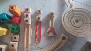 Circuito canicas Hape Quadrilla Roundabout