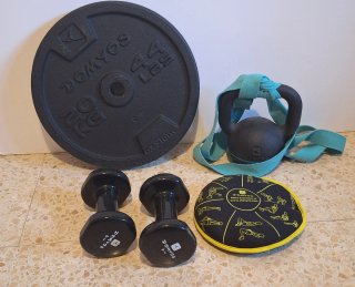 Conjunto de pesas