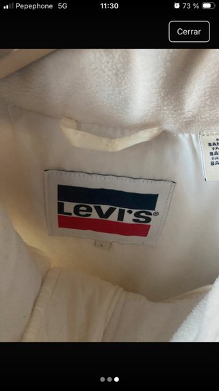 Plumas Levi's beige mujer