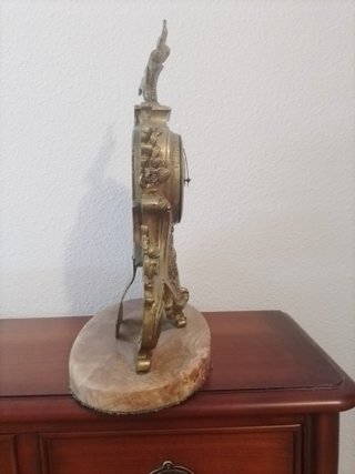 Reloj de Bronce Estilo Imperio