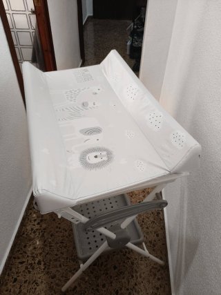 Bañera cambiador bebé