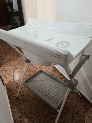 Bañera cambiador bebé