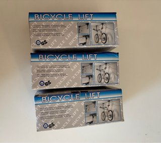 Elevador de Bicicletas con Ganchos Recubiertos