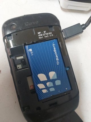 Teléfono BlackBerry  Negro