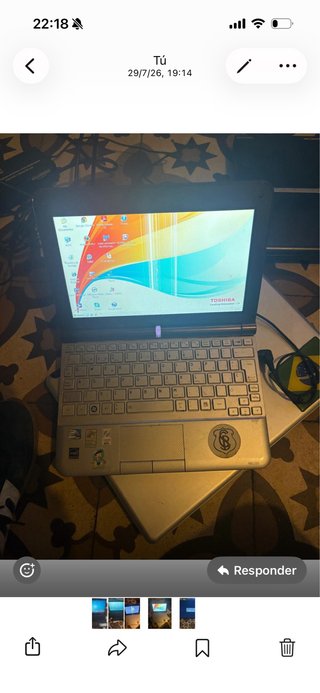 Portátil Toshiba Plata