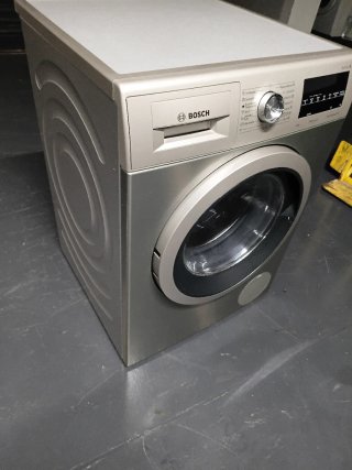 Lavadora Bosch 9kg  Color Plata