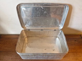 Caja Vintage BY AIR PAR AVION Metal años 60