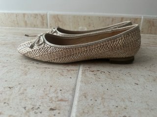 Zapatillas CORINA Beige y Dorado Talla 39