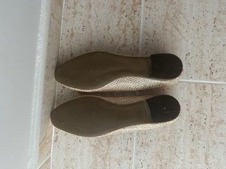 Zapatillas CORINA Beige y Dorado Talla 39