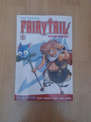 Primer libro del libro de Fairy Tail
