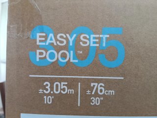 Piscina desmontable 3.05m x 76cm