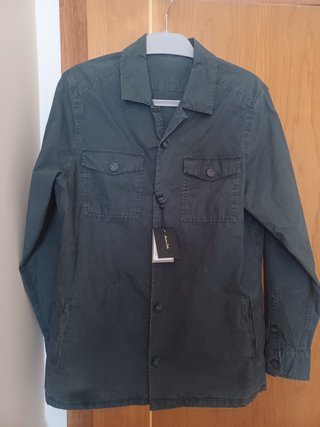 Sobrecamisa Massimo Dutti Talla S Verde