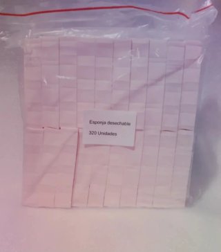Lote Espátulas y Esponjas Desechables