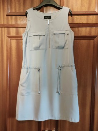 Vestito ufficio blu chiaro