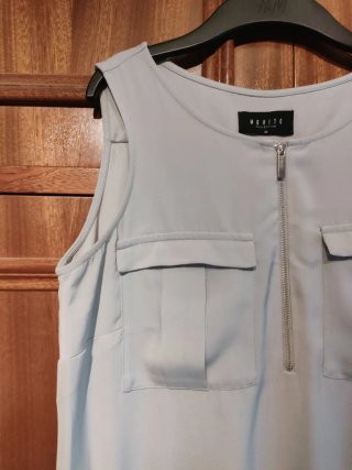 Vestito ufficio blu chiaro
