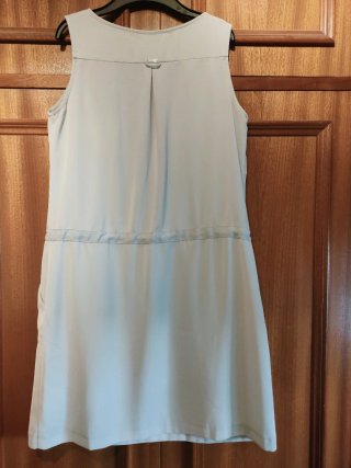 Vestito ufficio blu chiaro