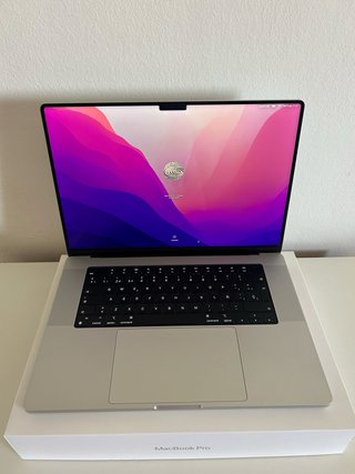 MacBook Pro 16” M2 Max 1TB Plata