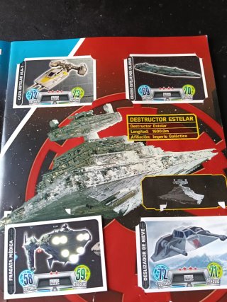Álbum Star Wars Force Attax Héroes y Villanos Topp