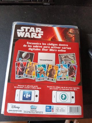Álbum Star Wars Force Attax Héroes y Villanos Topp