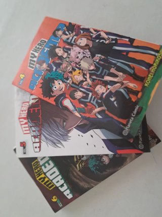 My hero academia 4, 5 y 6
