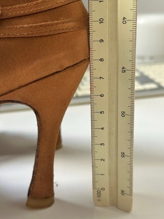 Zapatos Baile Latino Reina Talla 36 Dorados