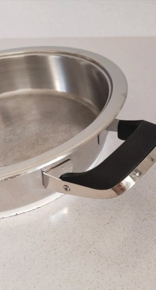 Cacerola Baja AMC 24 cm (3,5 l) - Acero Premium