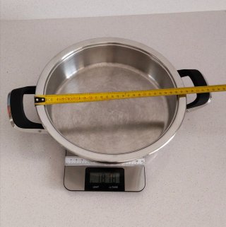Cacerola Baja AMC 24 cm (3,5 l) - Acero Premium