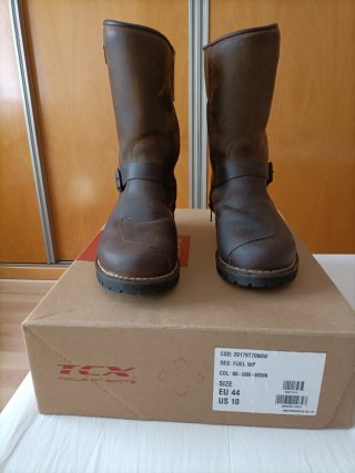 Botas de Moto TCX Fuel Marrón Talla 44