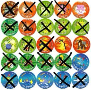 CAMBIO Tazos Pokémon Colección Originales