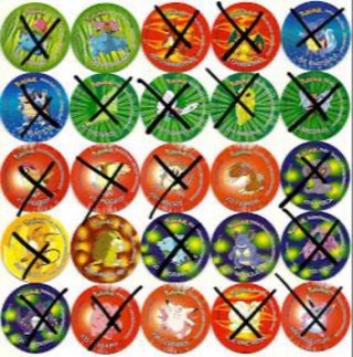 CAMBIO Tazos Pokémon Colección Originales