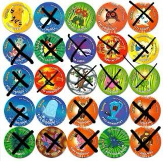 CAMBIO Tazos Pokémon Colección Originales